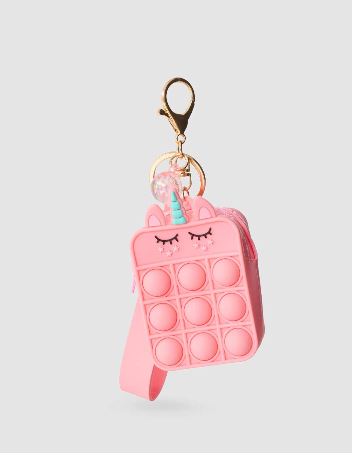 Pop It Unicorn Sleutelhanger Roze SHOEBY ACCESSOIRES