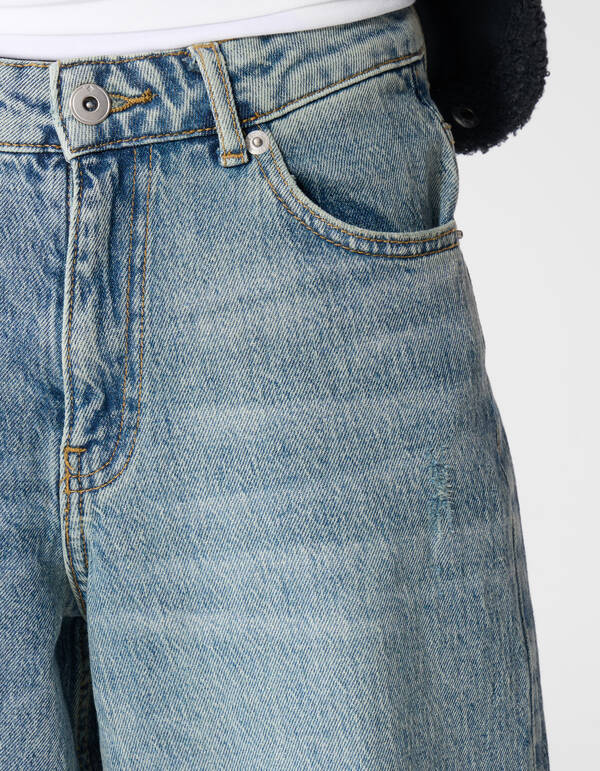 Ultra Baggy Fit Jeans Blauw SHOEBY BOYS