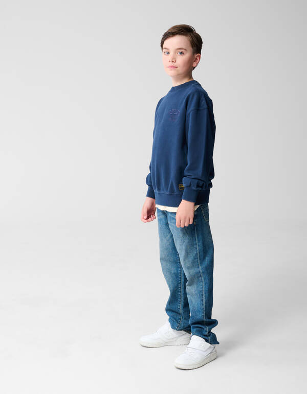 Relaxed Fit Jeans Donkerblauw Shoeby X Vingino SHOEBY BOYS