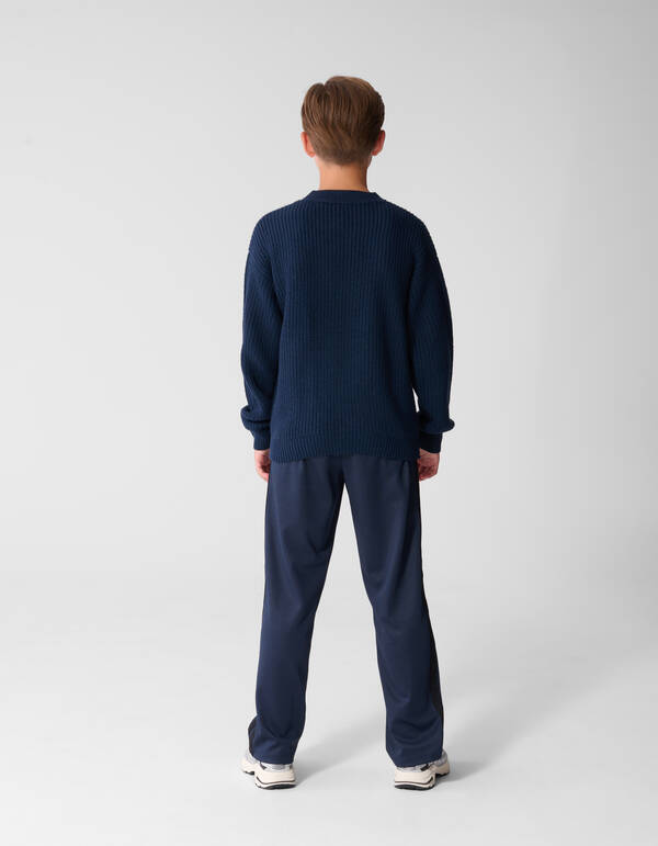 Tracksuit Wide Leg Fit Broek Donkerblauw SHOEBY BOYS