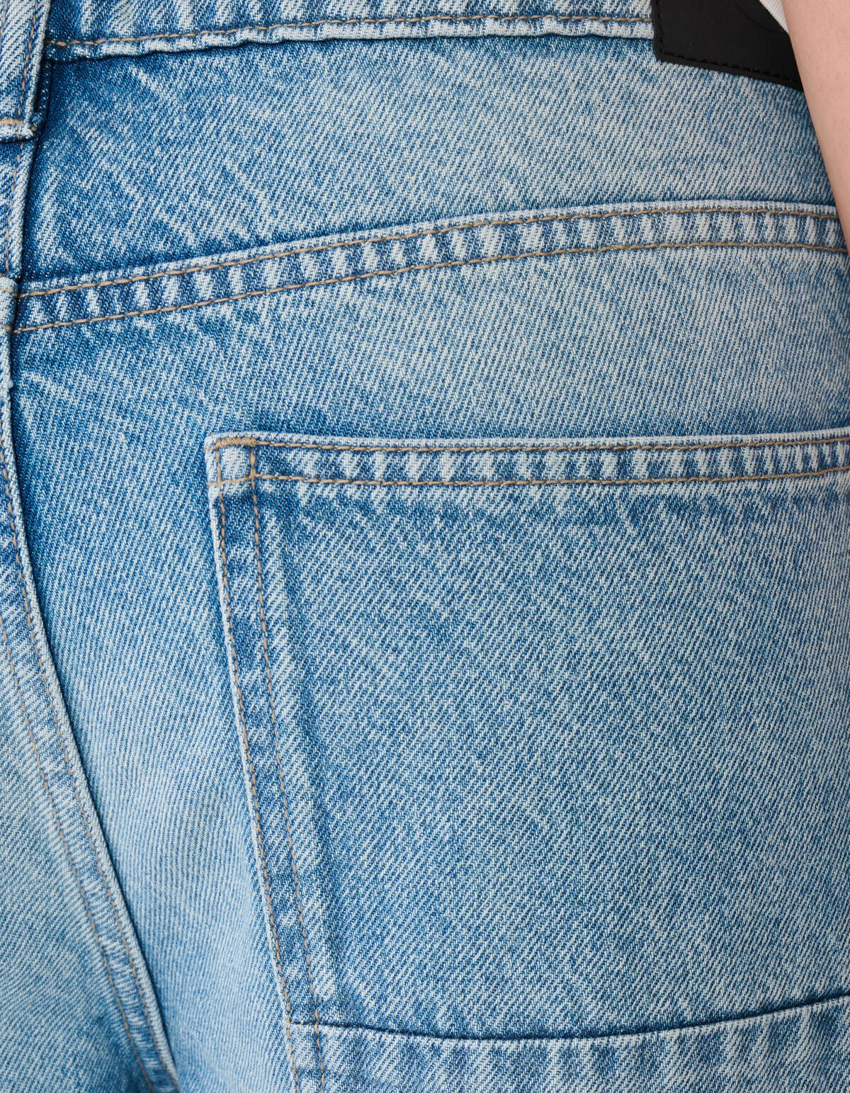 Relaxed Fit Denim Short Mediumstone SHOEBY MEN