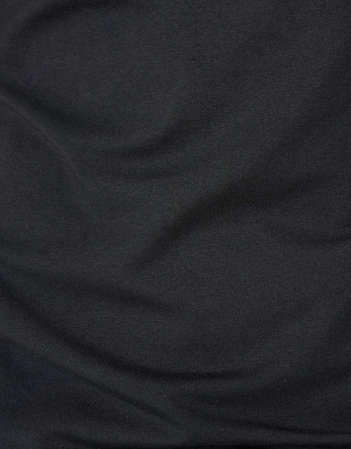 Basis V-hals T-shirt Zwart Refill