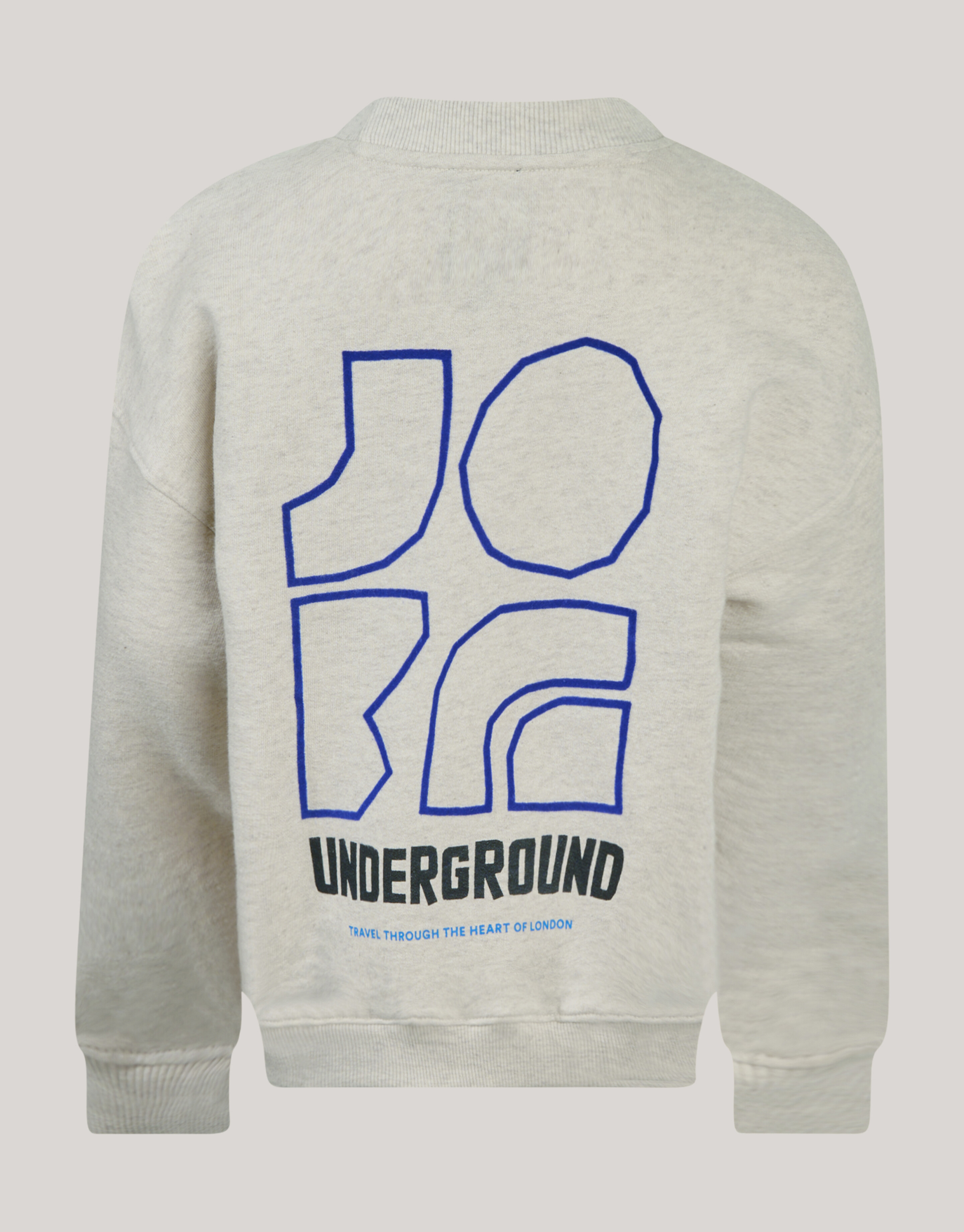 Artwork Sweater Lichtgrijs SHOEBY BOYS
