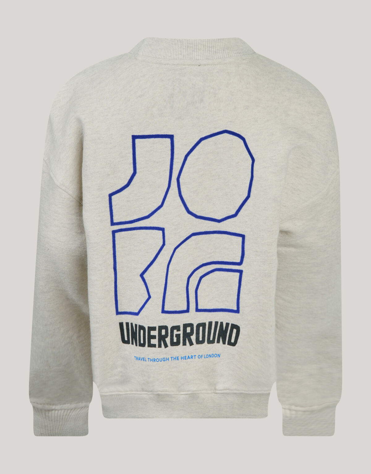 Artwork Sweater Lichtgrijs SHOEBY BOYS