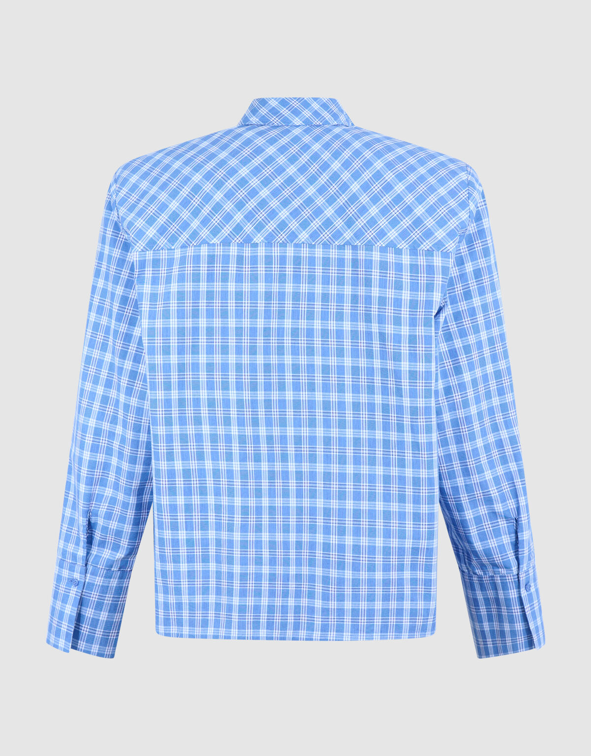 Oversized Ruiten Bow Blouse Blauw SHOEBY WOMEN