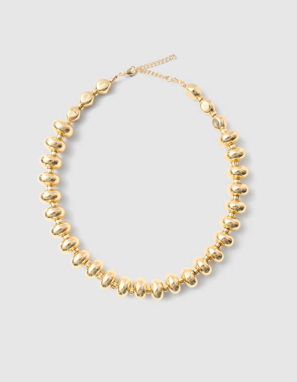 Round Oval Ketting Goud SHOEBY ACCESSOIRES