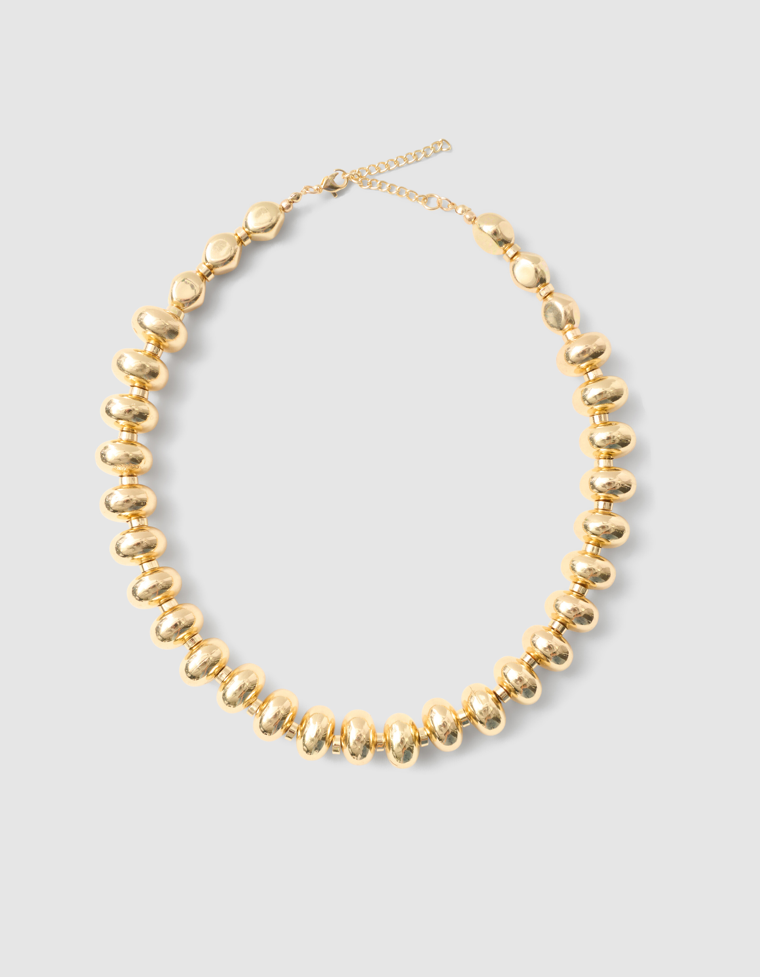 Round Oval Ketting Goud SHOEBY ACCESSOIRES