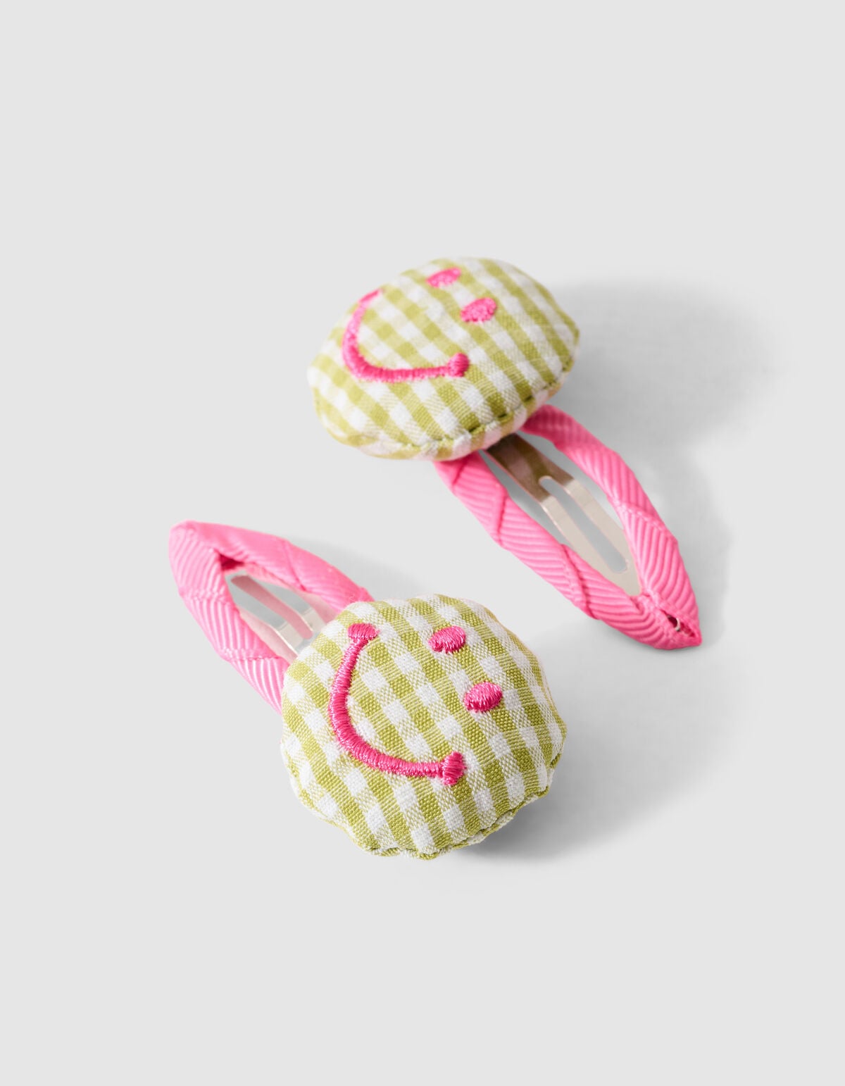 Smile Hairclip Roze SHOEBY ACCESSOIRES