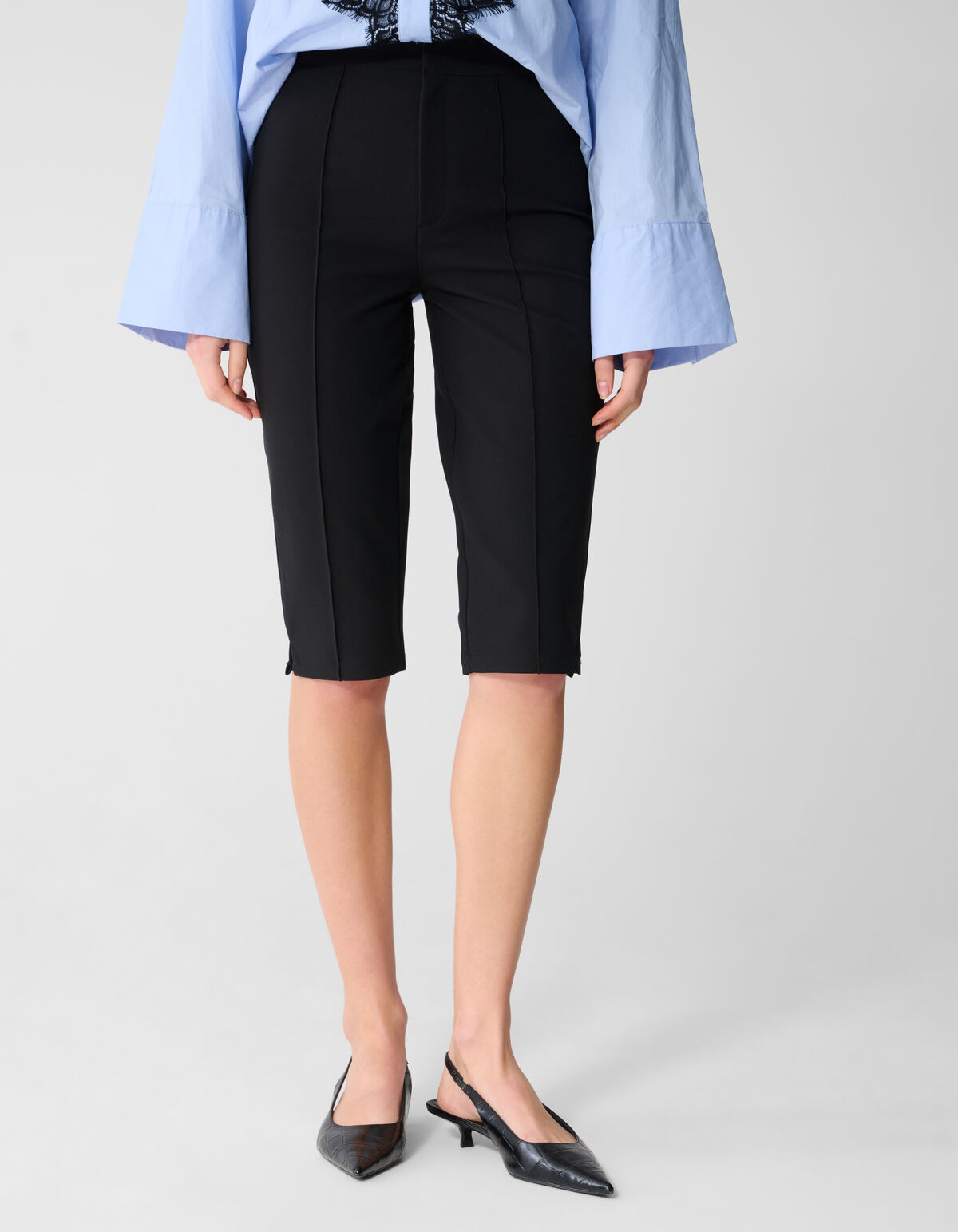 Capri Broek Zwart SHOEBY WOMEN