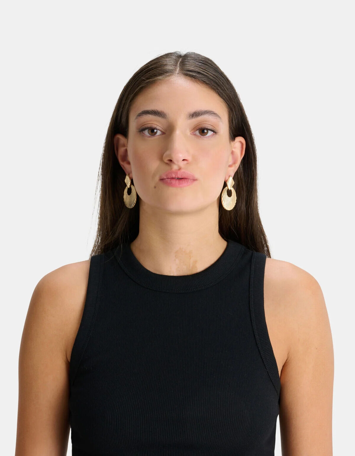 Gold Lined Oorbellen SHOEBY ACCESSOIRES