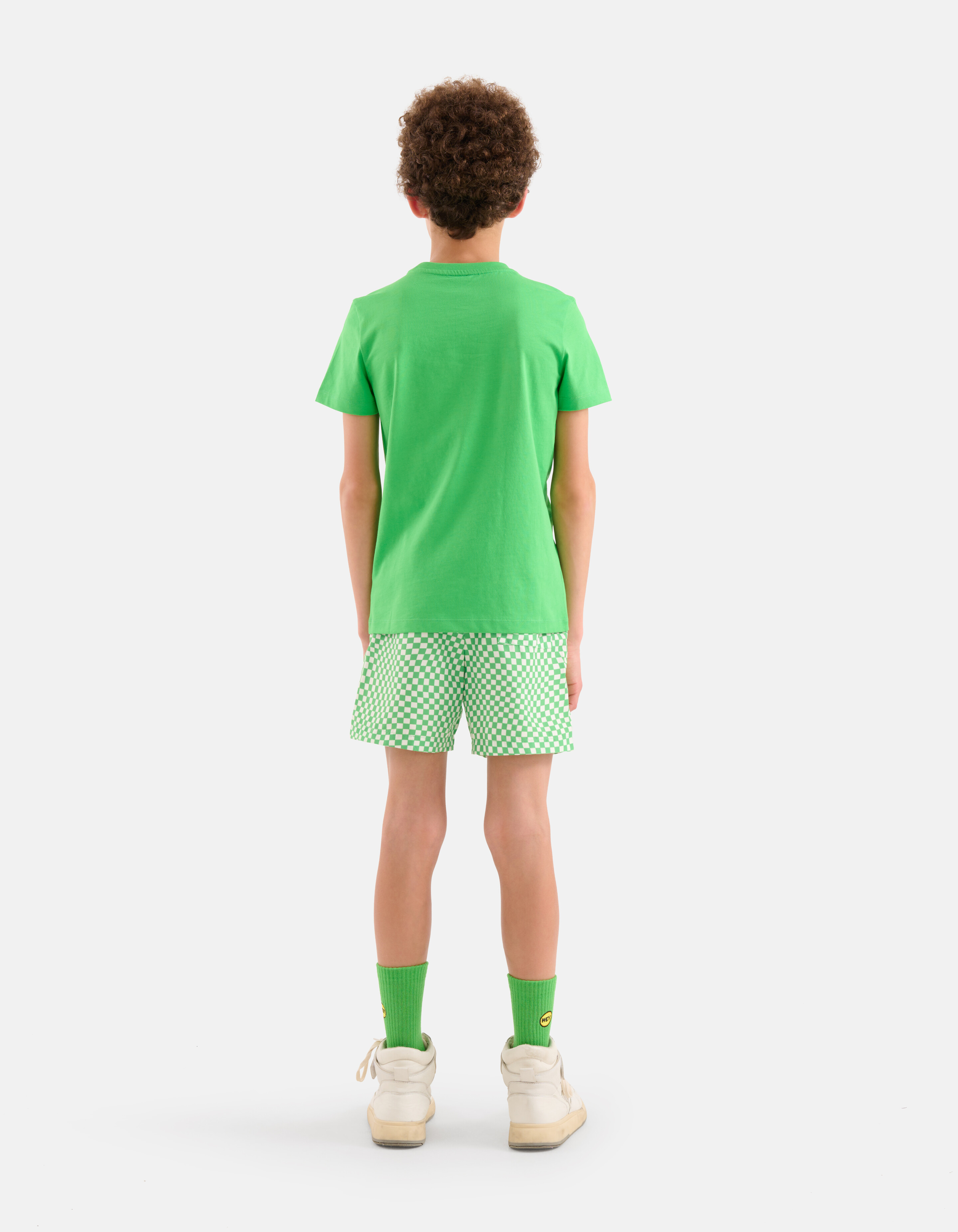 Block Print Zwembroek Groen By Dylan SHOEBY BOYS
