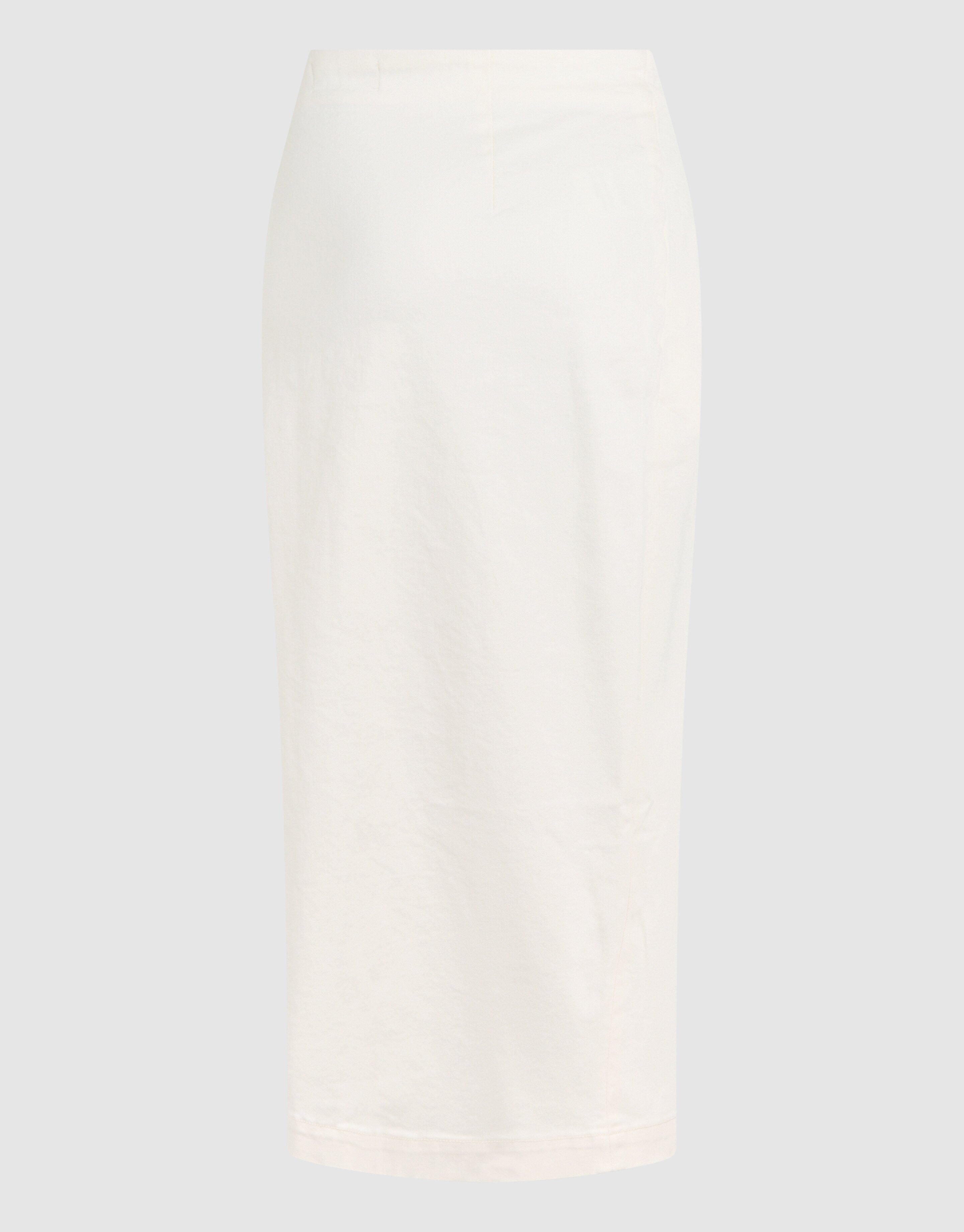 Denim Midi Rok Gebroken Wit By Fred SHOEBY WOMEN