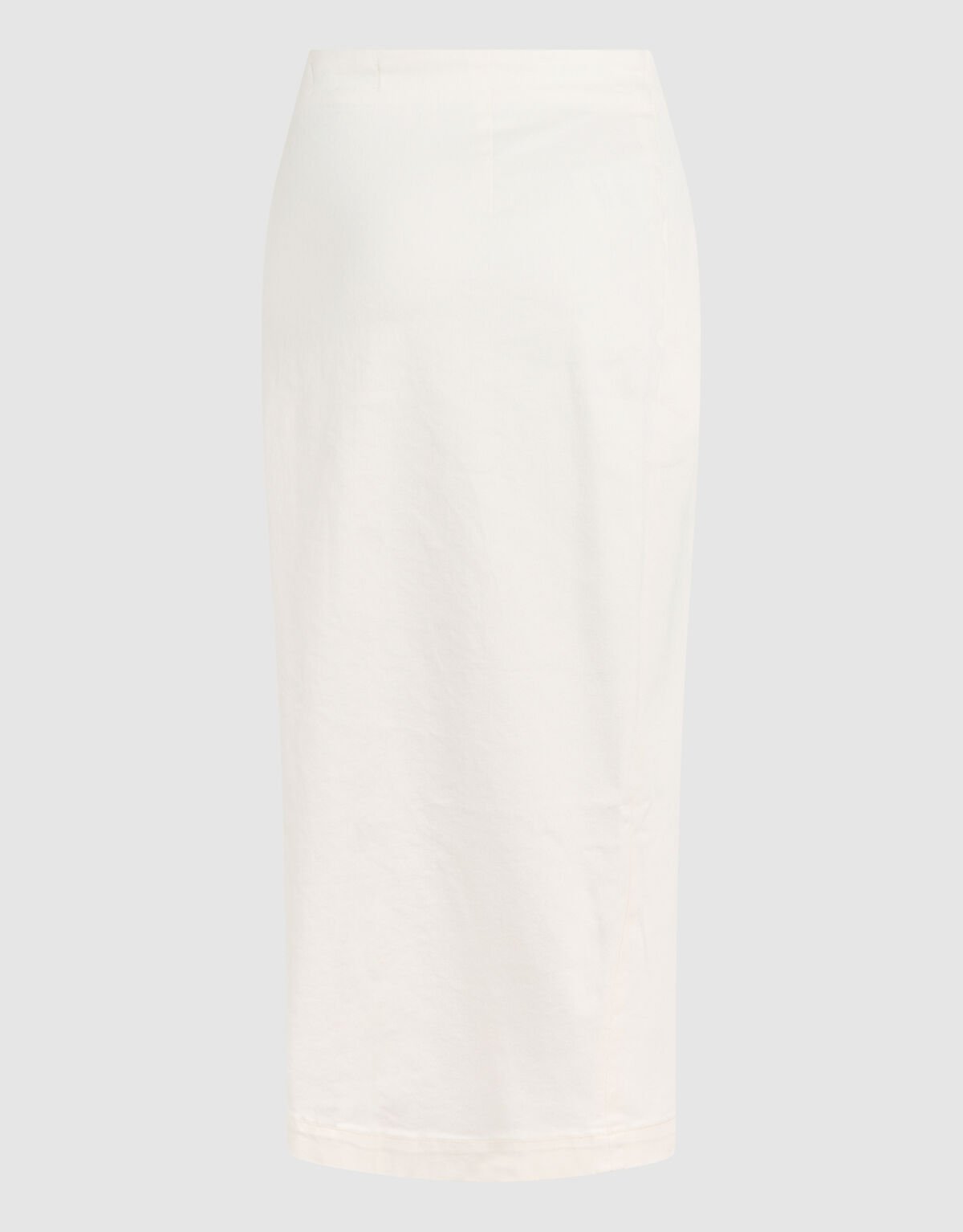 Denim Midi Rok Gebroken Wit By Fred SHOEBY WOMEN