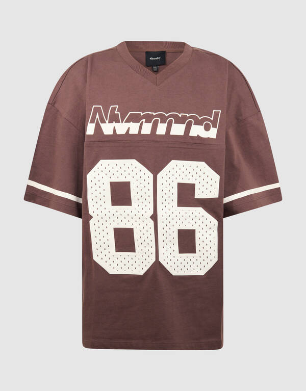 Oversized Rugby T-shirt Bruin SHOEBY BOYS