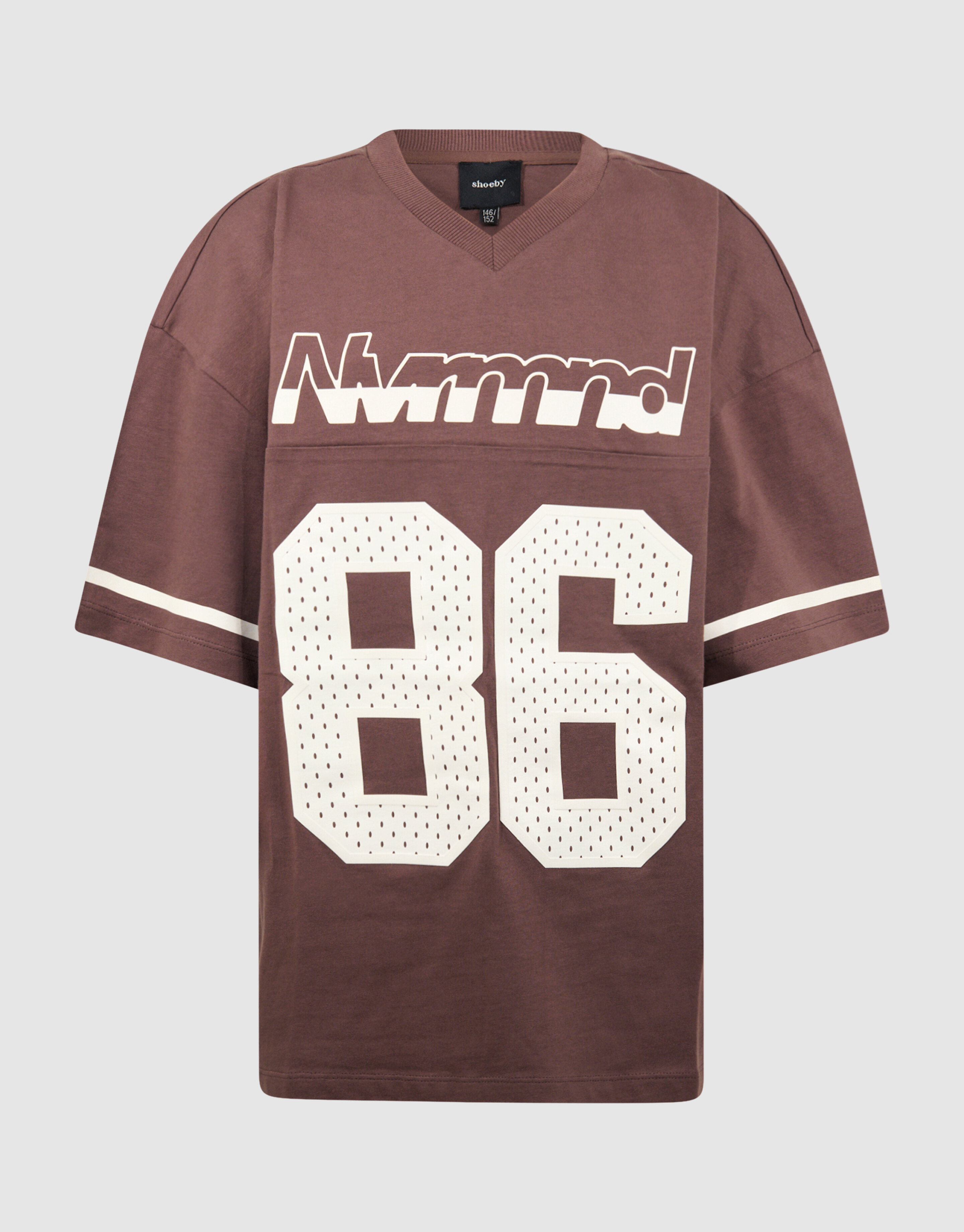 Oversized Rugby T-shirt Bruin SHOEBY BOYS