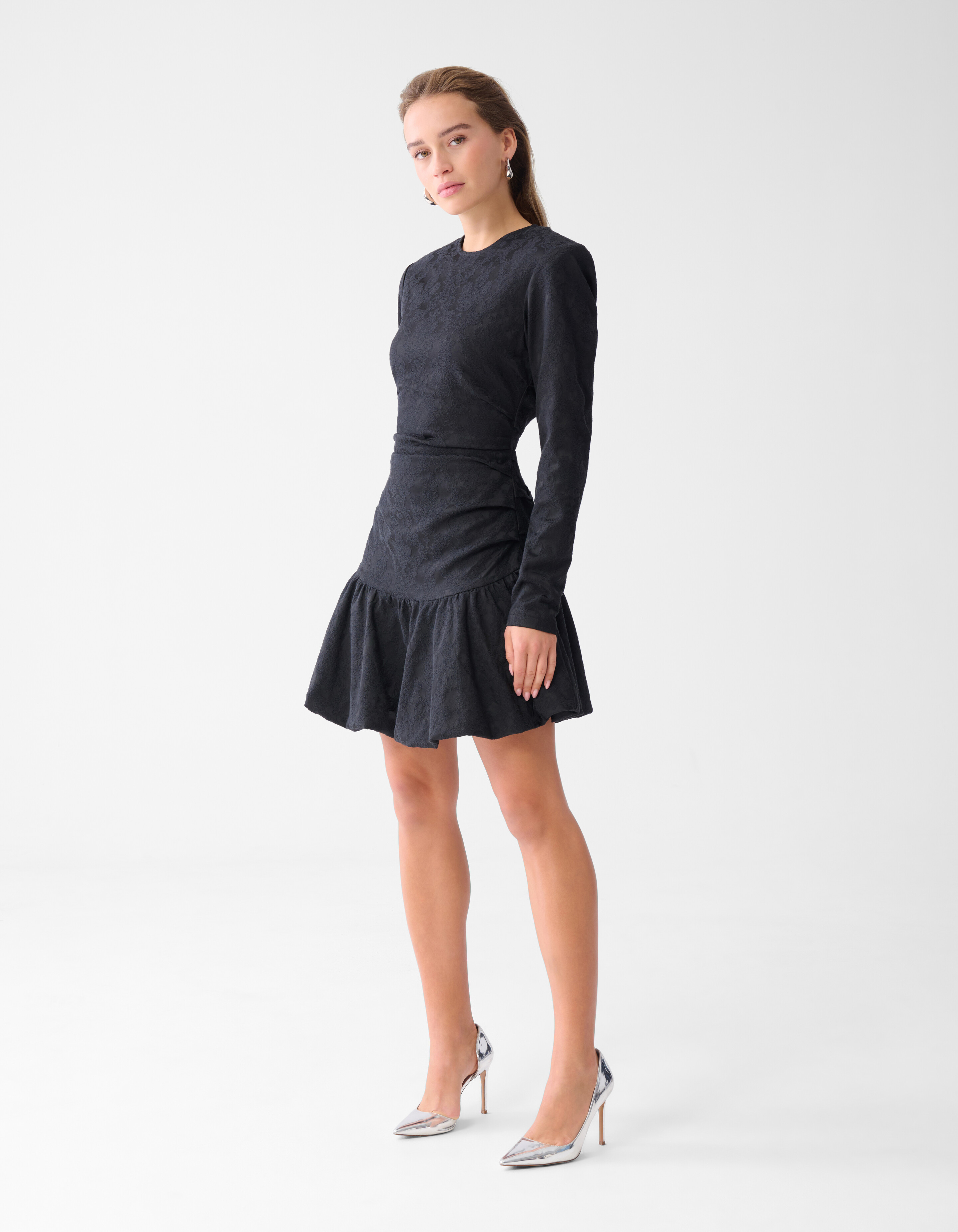Ballon Mini Jurk Zwart SHOEBY WOMEN