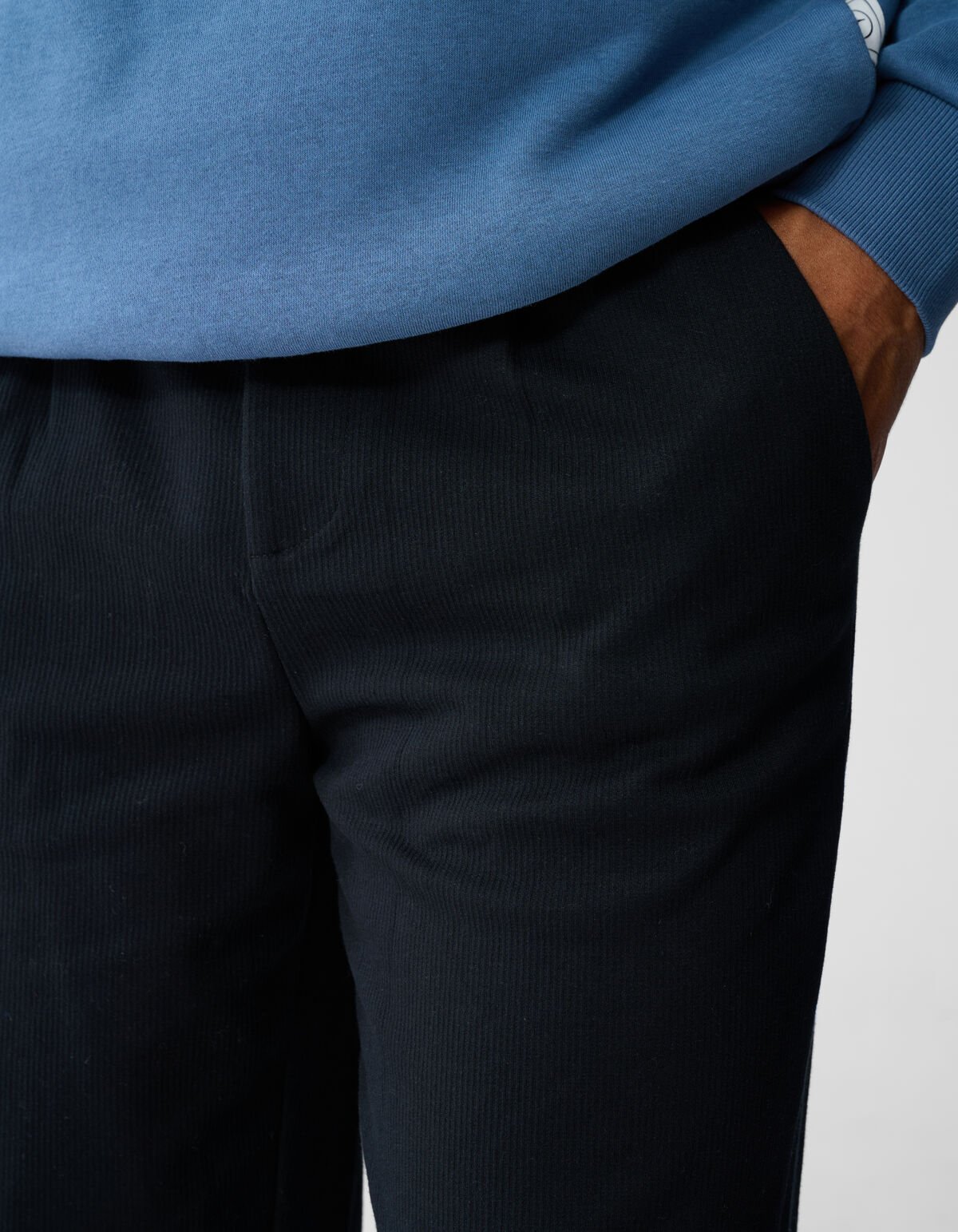 Regular Fit Broek Zwart SHOEBY MEN