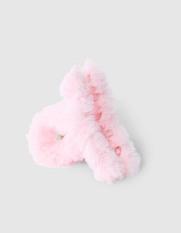 Fluffy Fur Haarclip Lichtroze SHOEBY ACCESSOIRES
