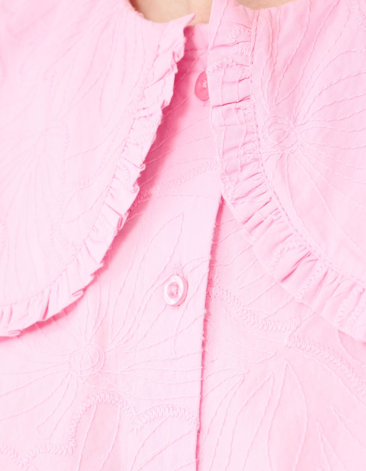 Flower Cord Blouse Roze SHOEBY WOMEN