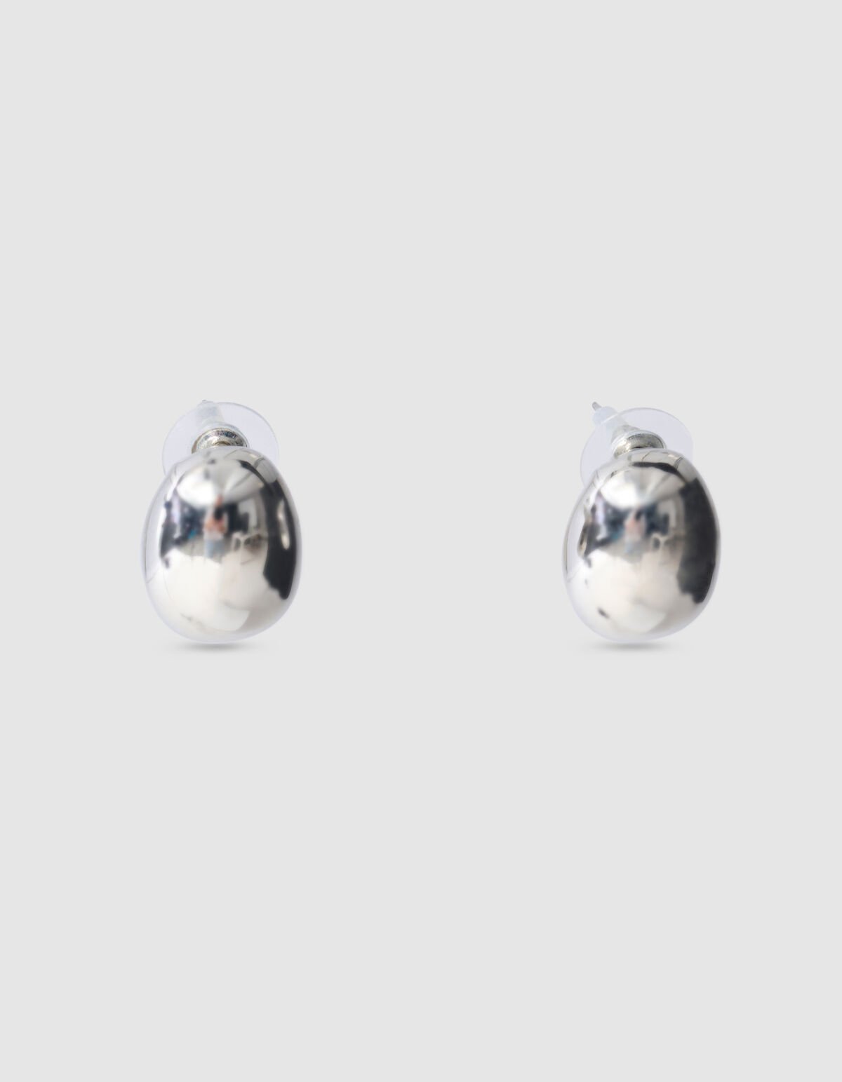 Small Bulb Oorbellen Zilver SHOEBY ACCESSOIRES