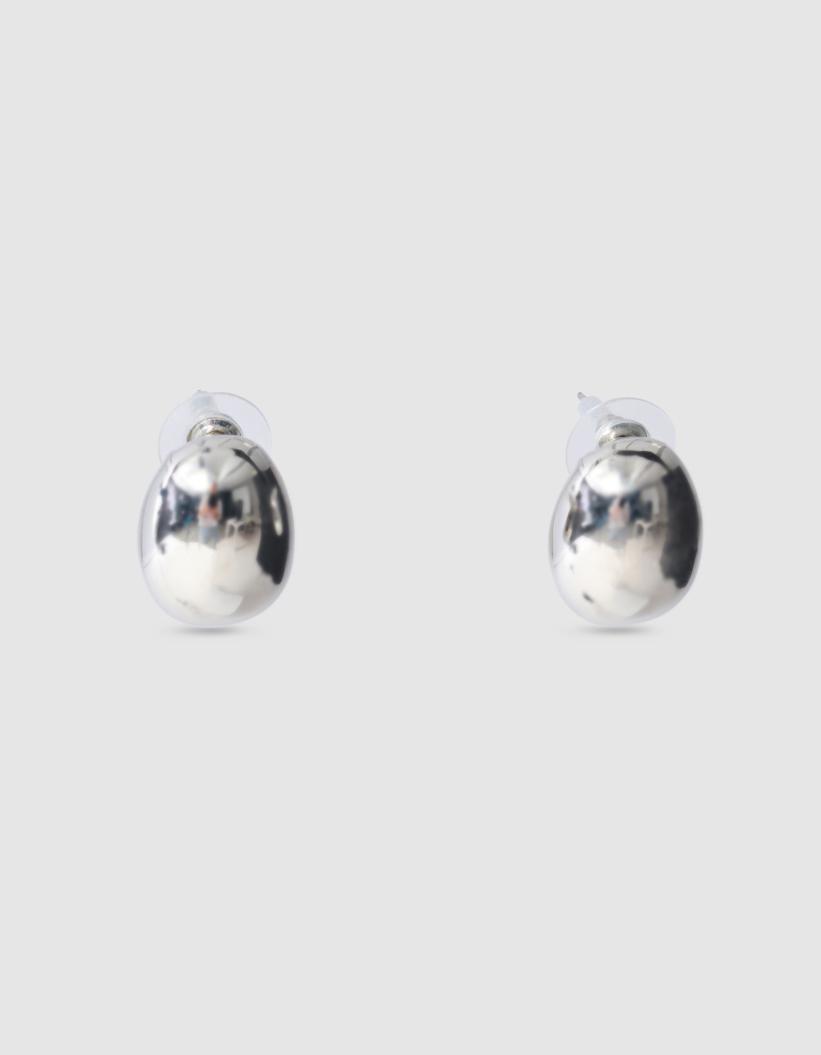 Small Bulb Oorbellen Zilver SHOEBY ACCESSOIRES