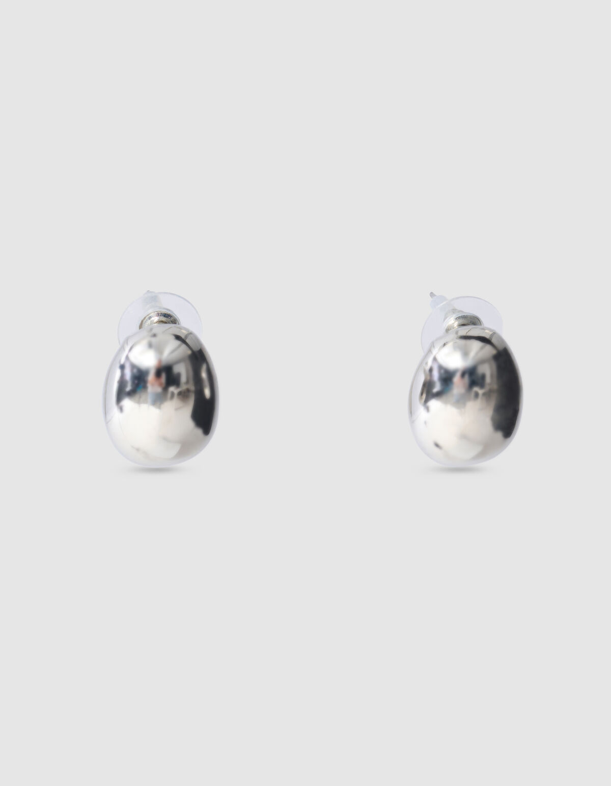 Small Bulb Oorbellen Zilver SHOEBY ACCESSOIRES