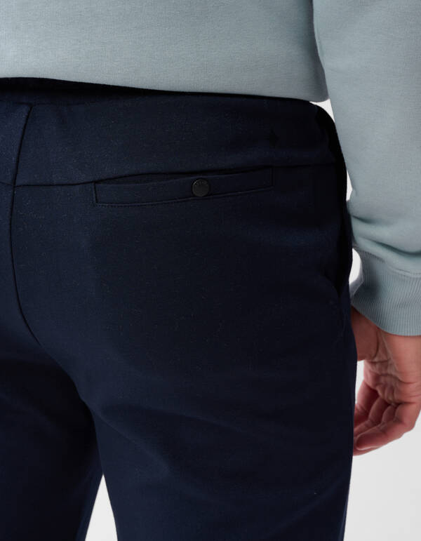 Tricot Broek Donkerblauw SHOEBY MEN