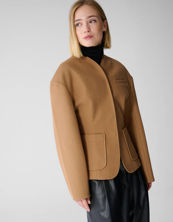 Eggshape Jack Camel By Lonneke SHOEBY WOMEN