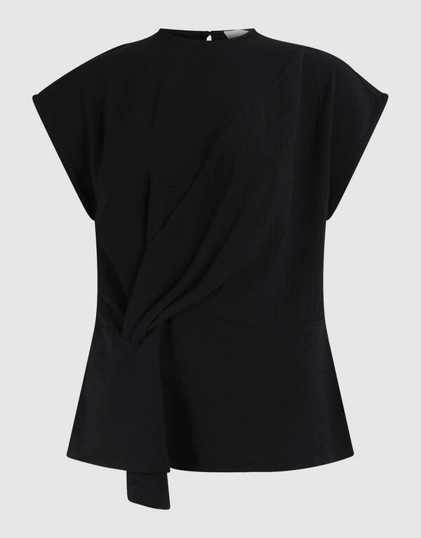 Knoop Twist Top Zwart SHOEBY WOMEN