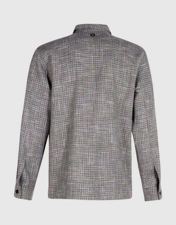 Geruit Overshirt Grijs SHOEBY MEN