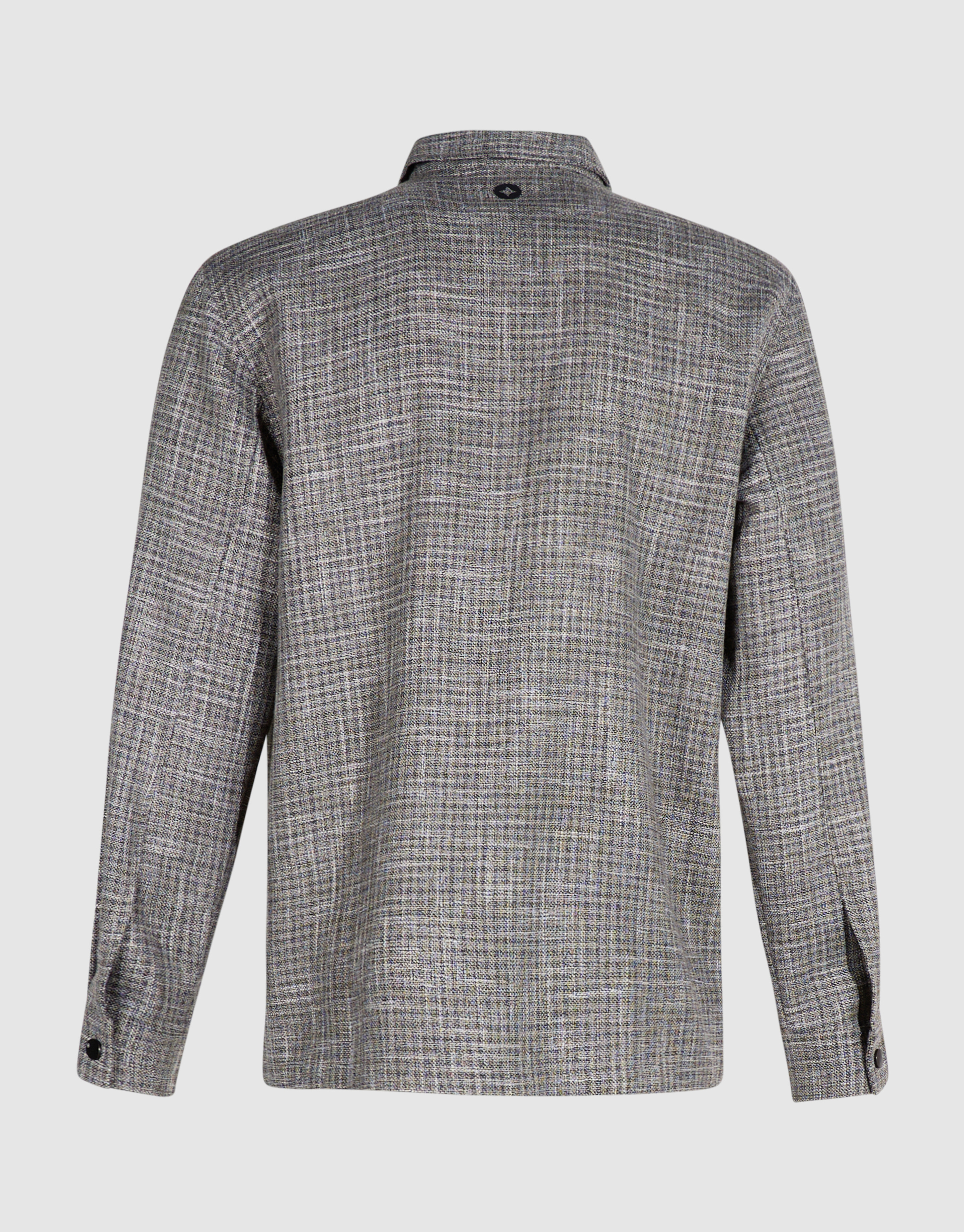 Geruit Overshirt Grijs SHOEBY MEN
