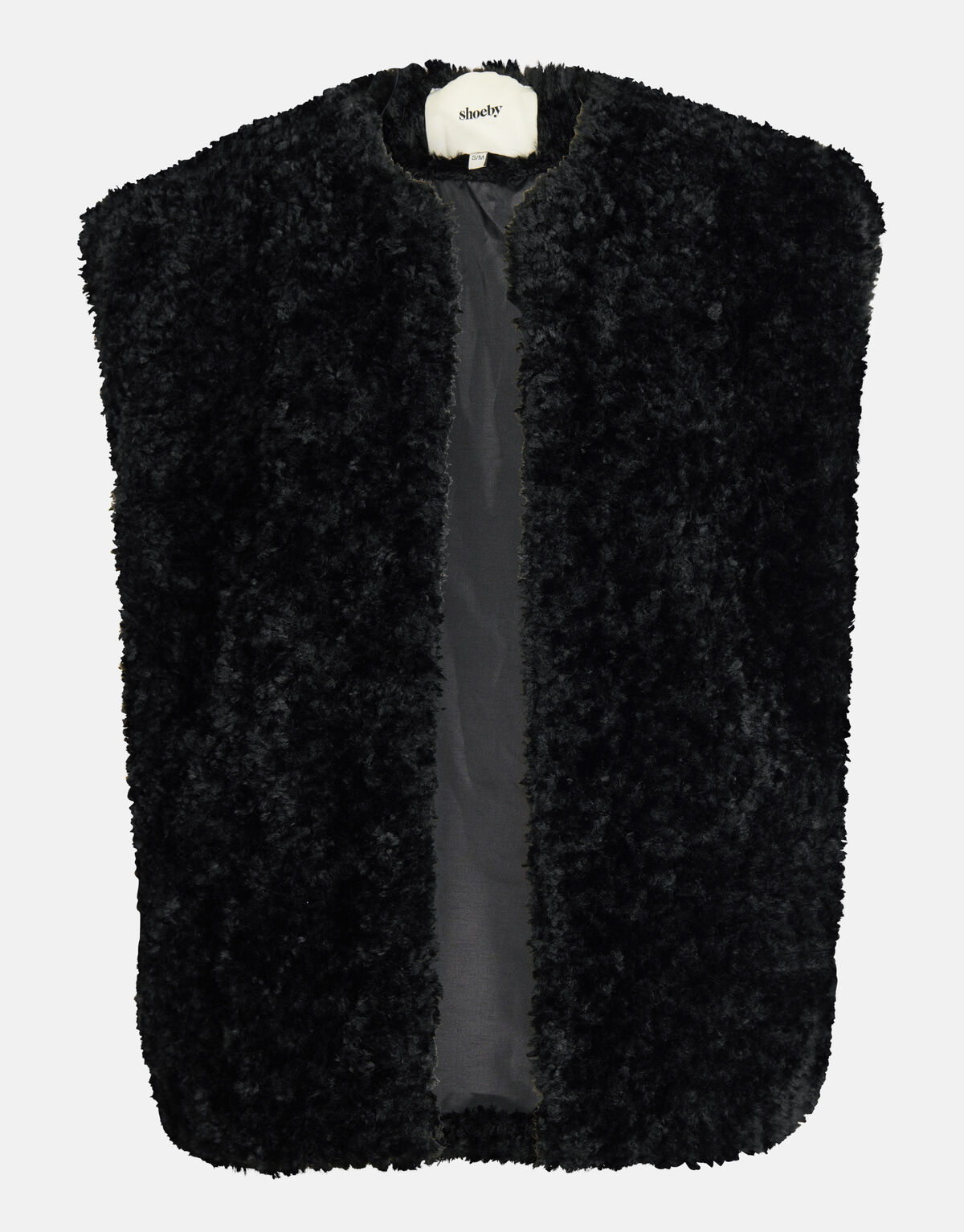 Teddy Gilet Zwart SHOEBY WOMEN