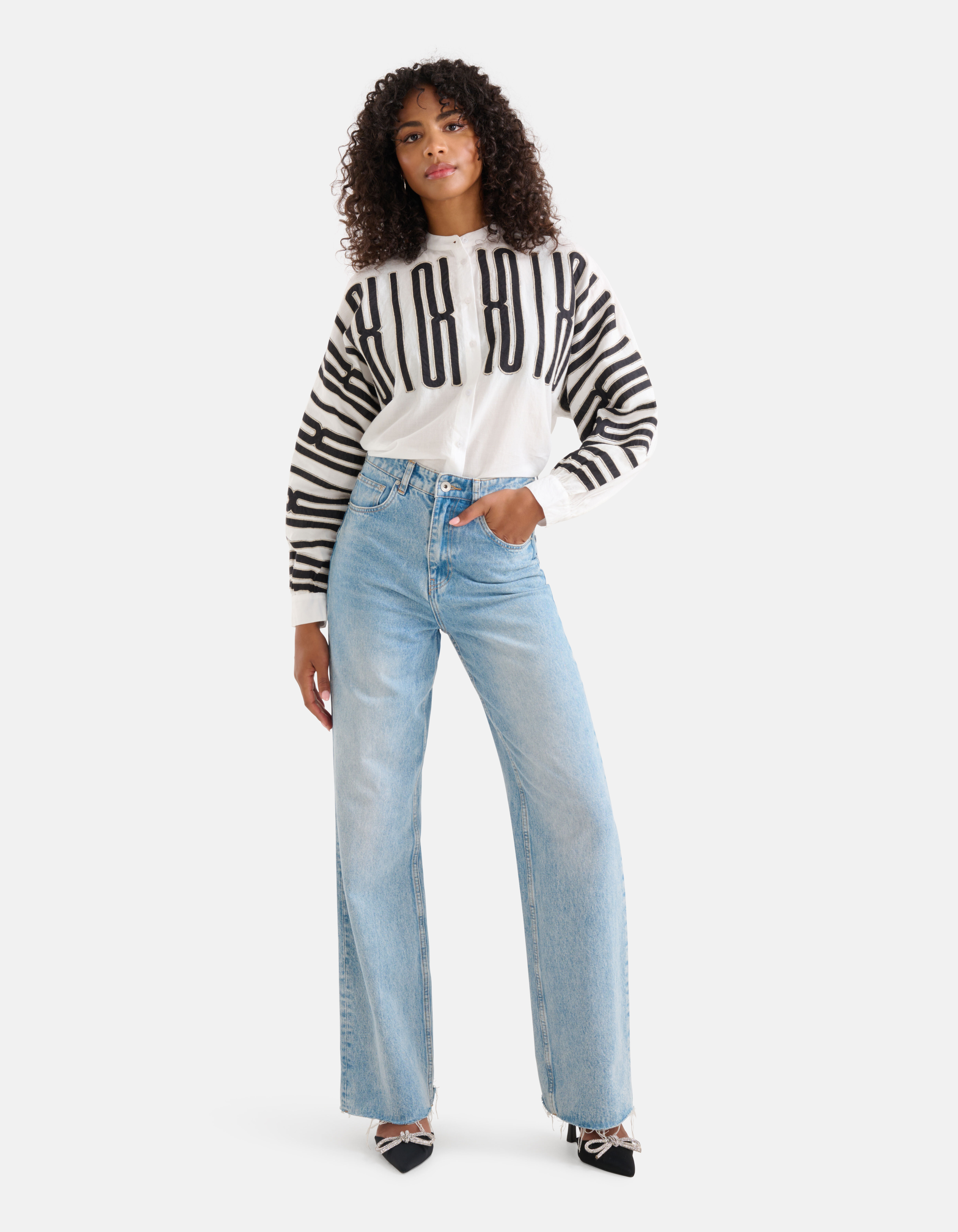 Shoeby witte blouse hotsell