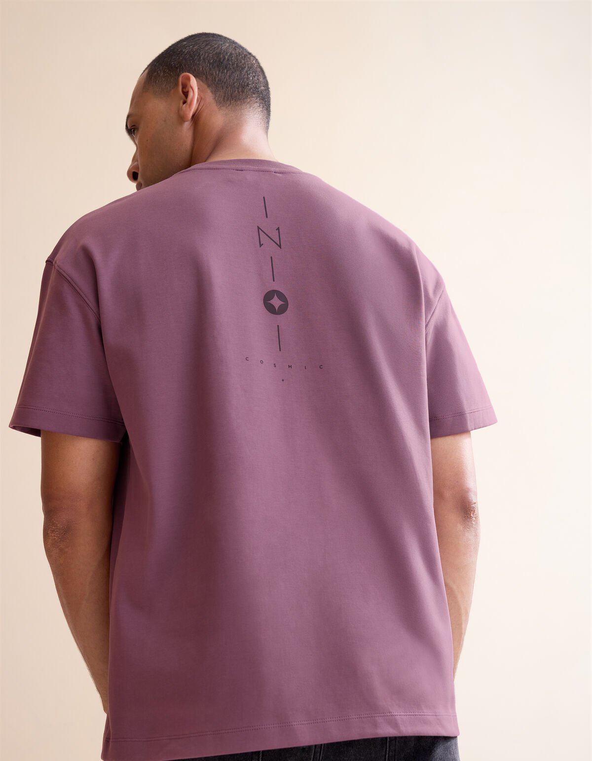 Spark Artwork T-shirt Paars SHOEBY MEN