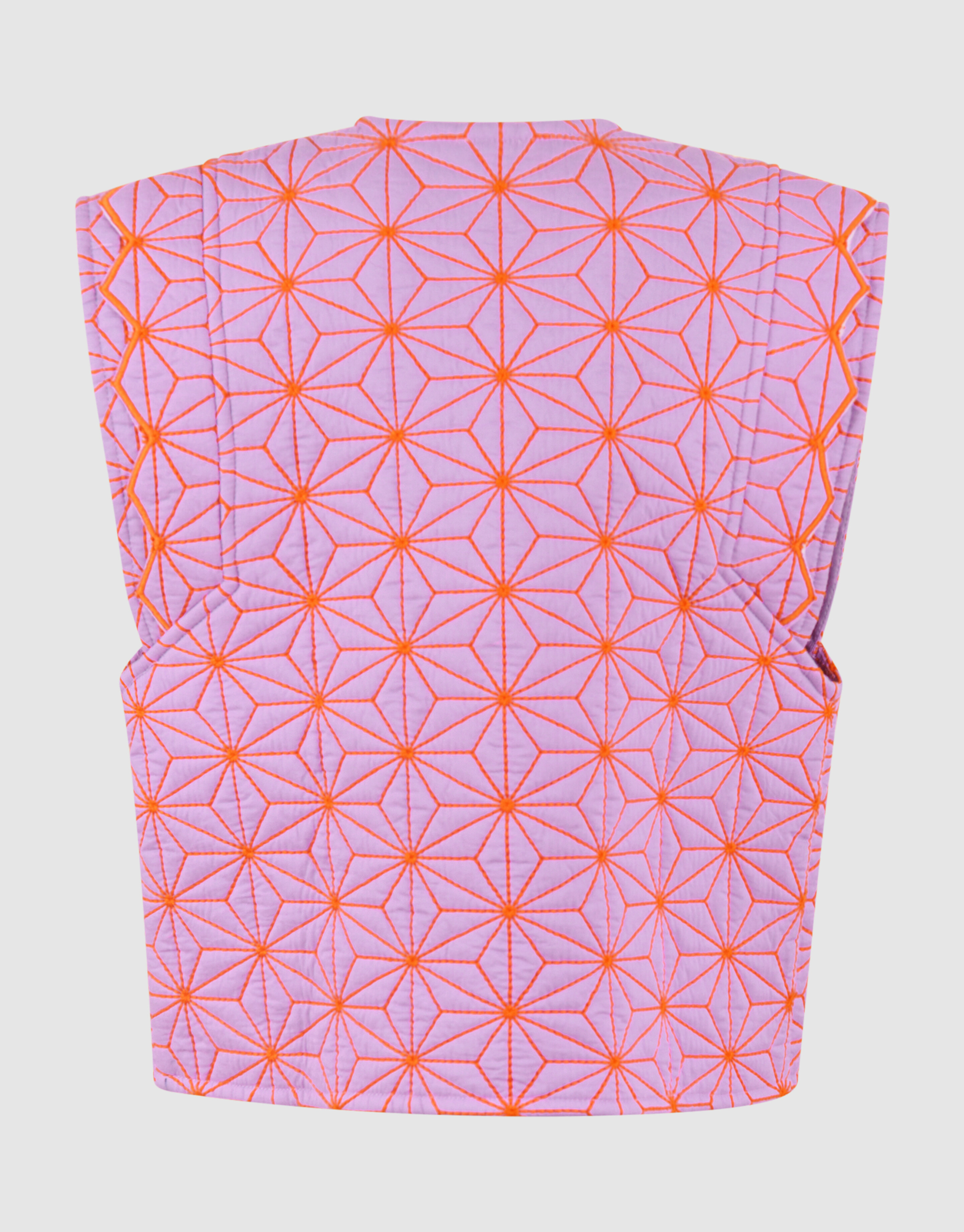 Stitched Structuur Gilet Lichtpaars SHOEBY GIRLS