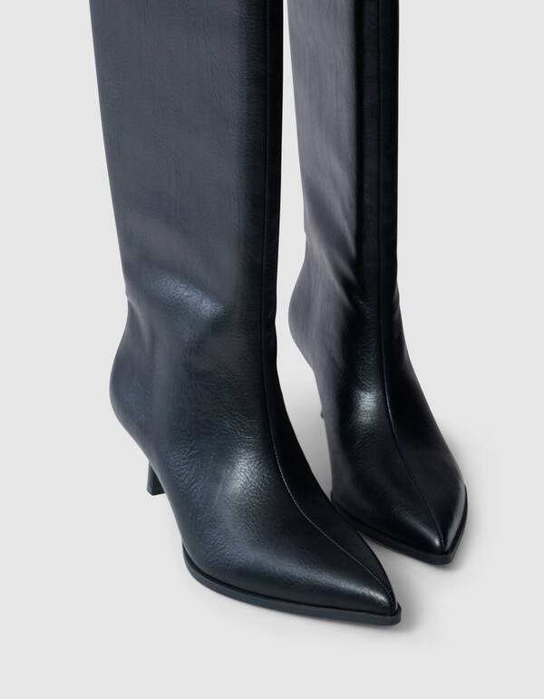 Hoge Laarzen Zwart SHOEBY SHOES