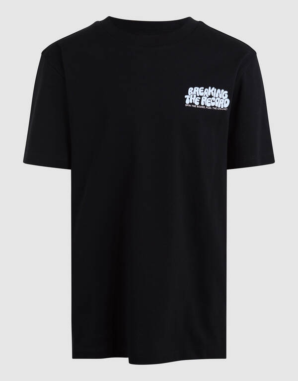 Breaking Artwork T-shirt Zwart SHOEBY BOYS