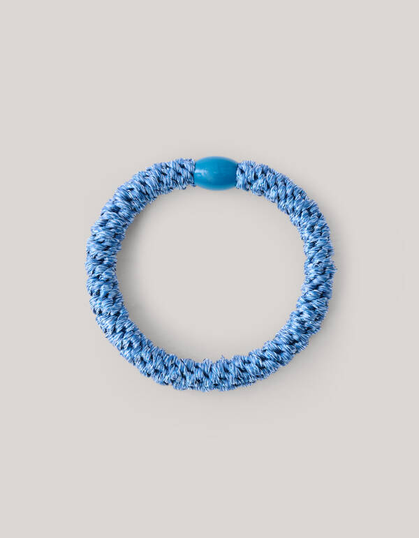 Lurex Haarelastiek Blauw SHOEBY ACCESSOIRES