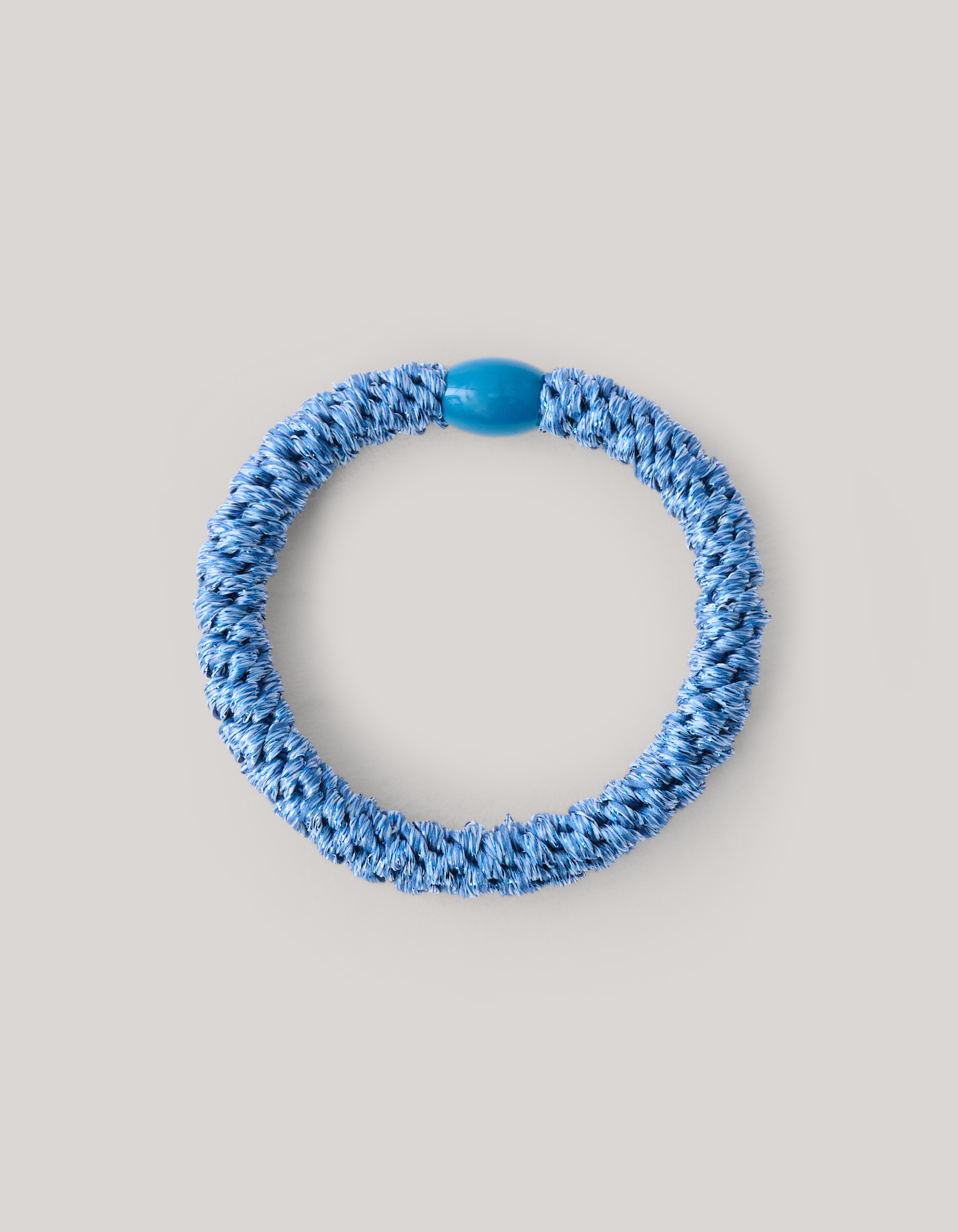 Lurex Haarelastiek Blauw SHOEBY ACCESSOIRES