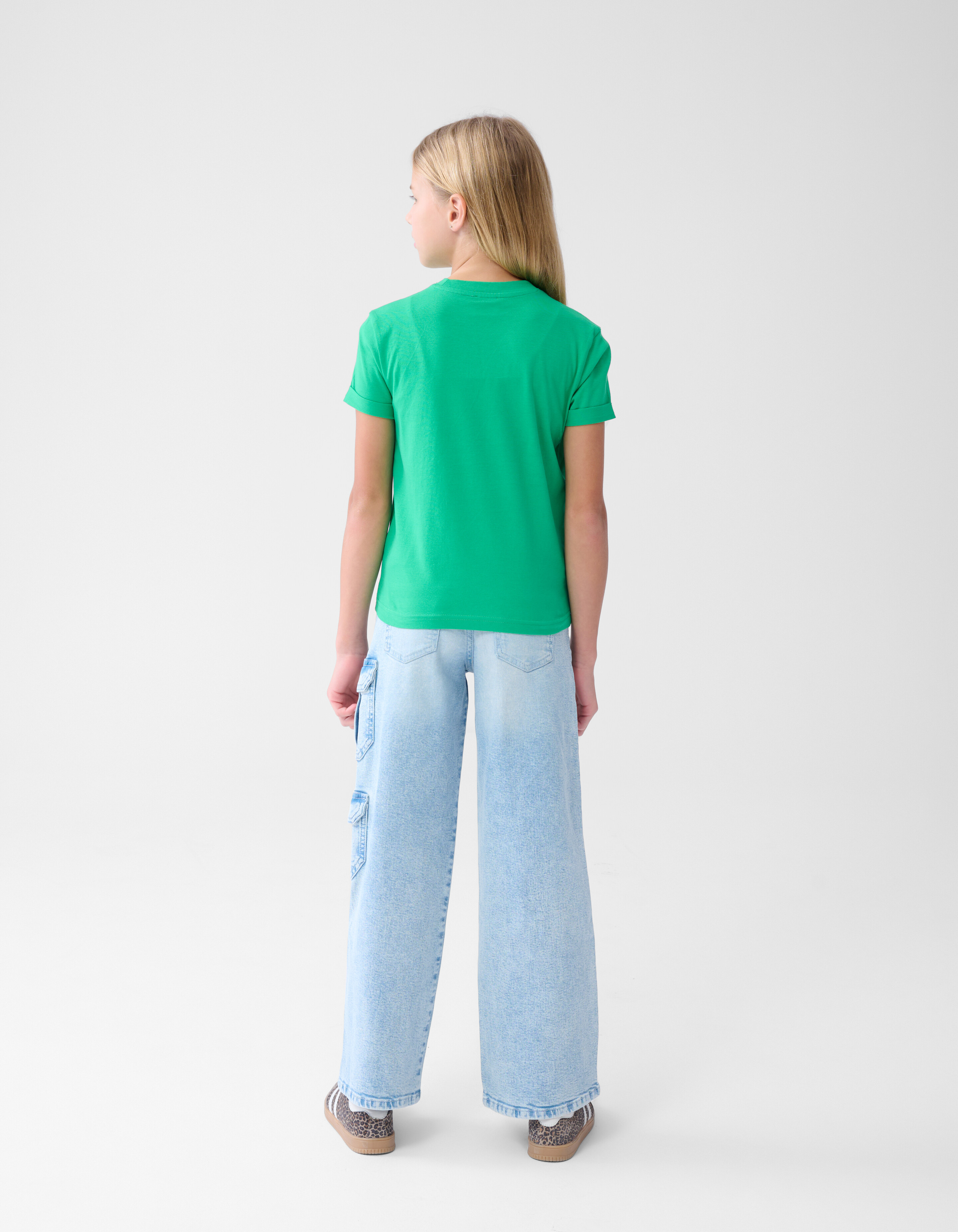 Artwork T-shirt Groen SHOEBY GIRLS