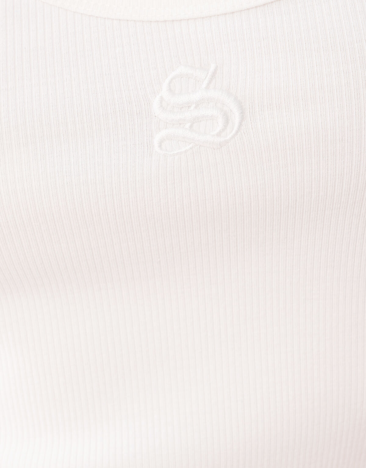 Shoeby Logo Tanktop Wit SHOEBY WOMEN