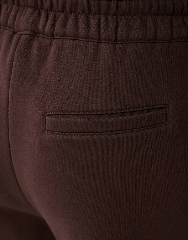 Wide Leg Jogger Broek Bruin SHOEBY WOMEN