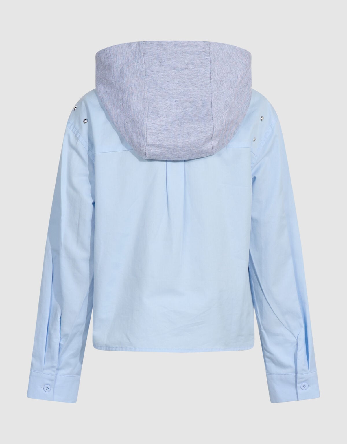Hooded Blouse Lichtblauw SHOEBY GIRLS