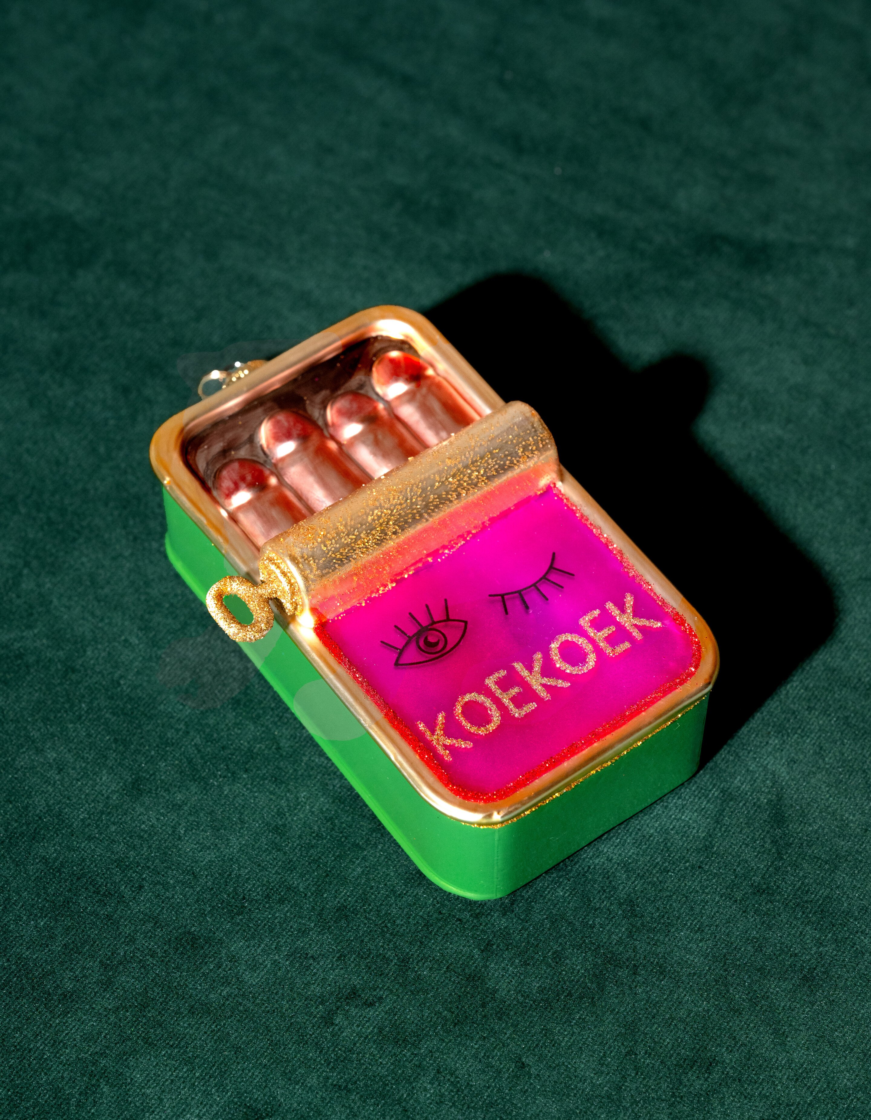 Koekoek Blik Kerstbal Multicolor By Fred SHOEBY ACCESSOIRES