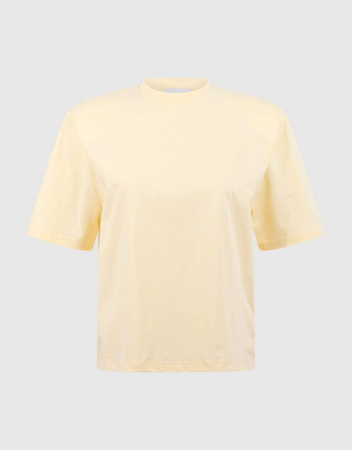 Padded T-shirt Lichtgeel SHOEBY WOMEN