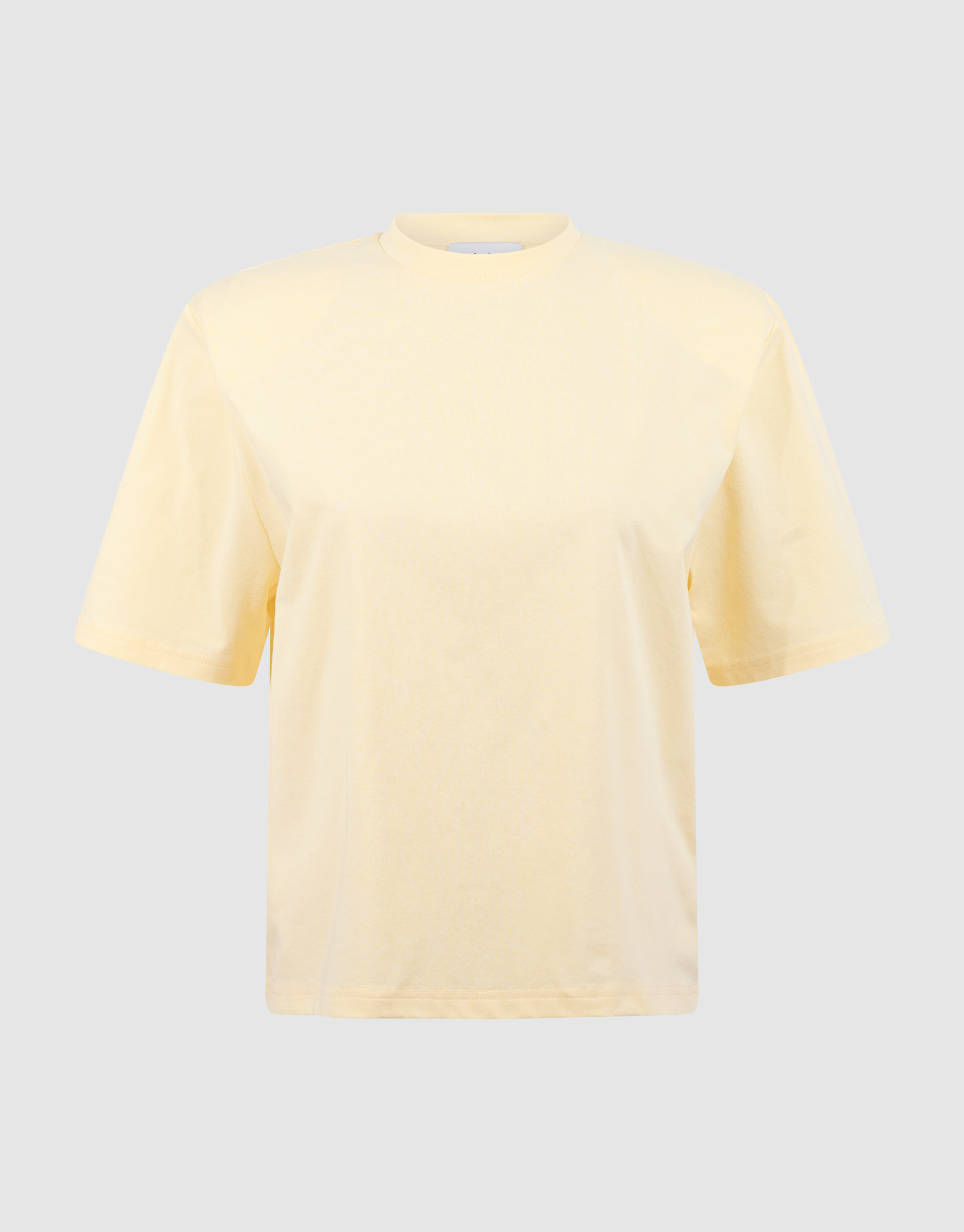 Padded T-shirt Lichtgeel SHOEBY WOMEN