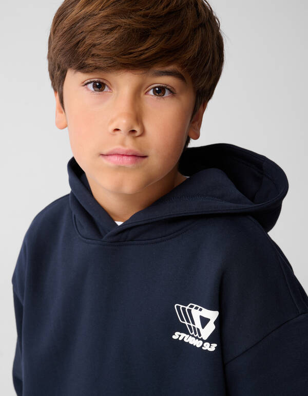 Chill Hoodie Donkerblauw SHOEBY BOYS