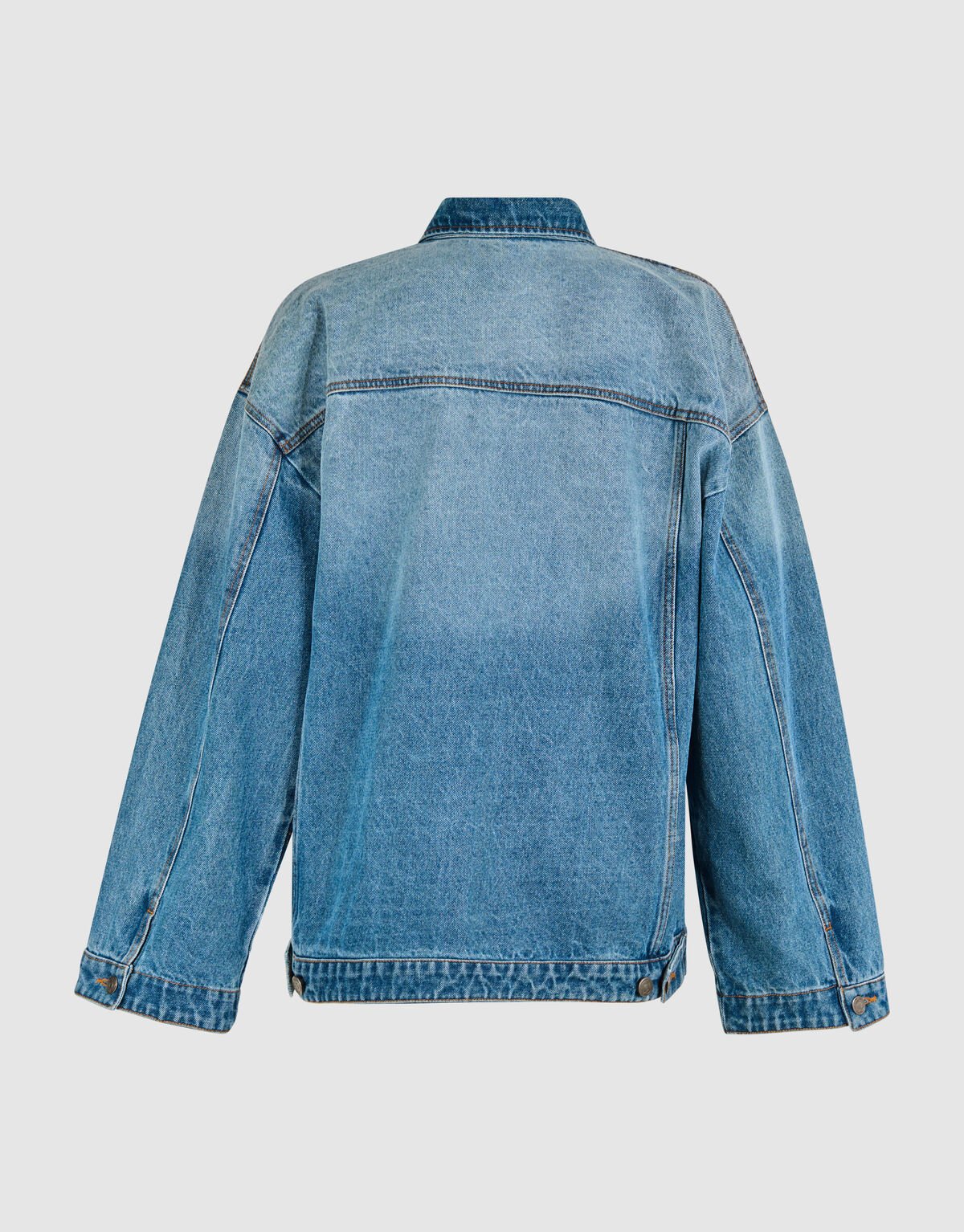 Velours Denim Jack Blauw By Mieke SHOEBY WOMEN