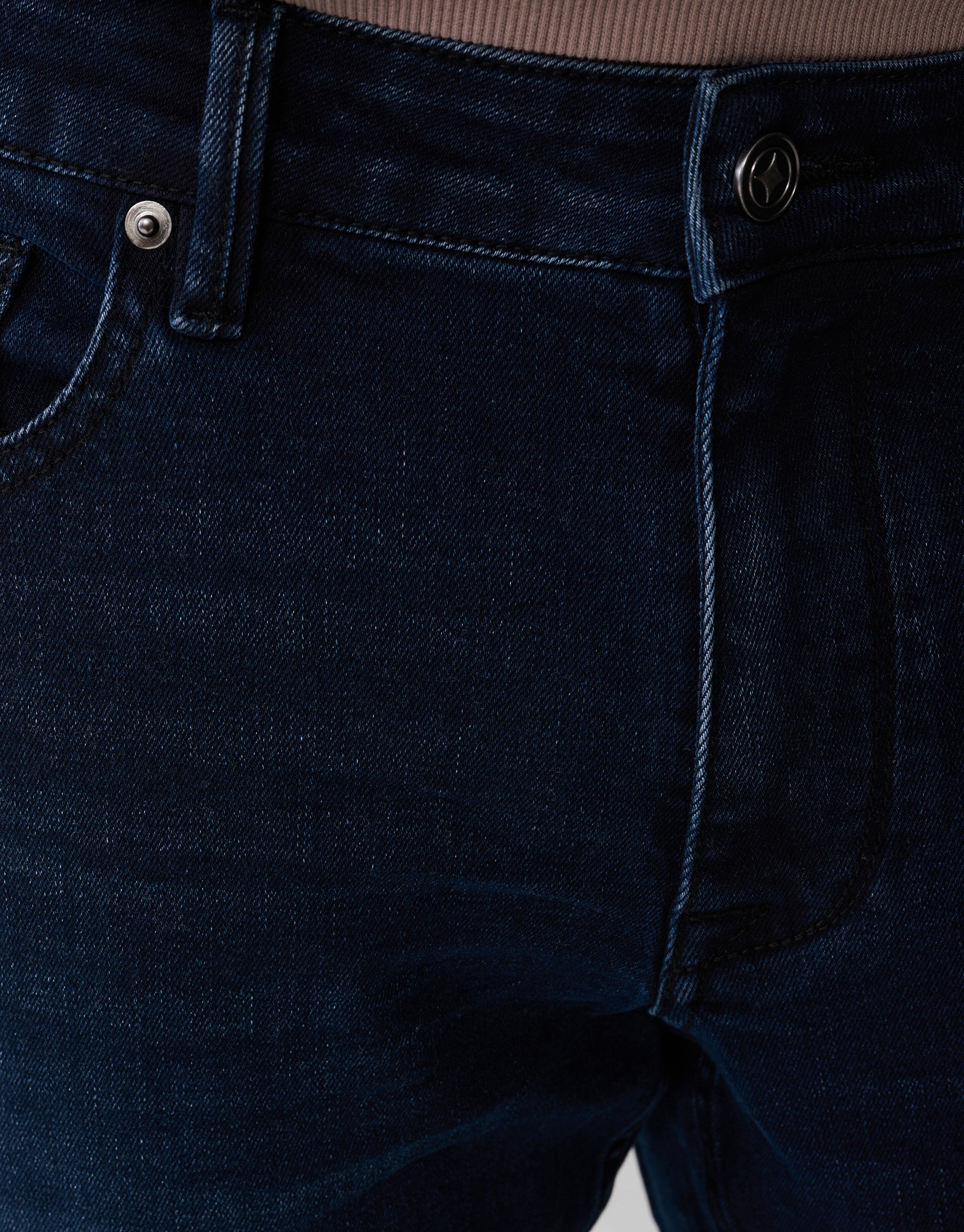 Straight Fit Jeans Blauw/Zwart L34 SHOEBY MEN