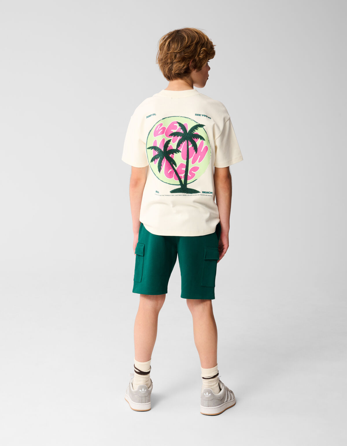 Cargo Short Donkergroen SHOEBY BOYS